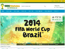 Tablet Screenshot of 100kfifacoins.com